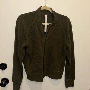 Lululemon Dark Olive Bomber